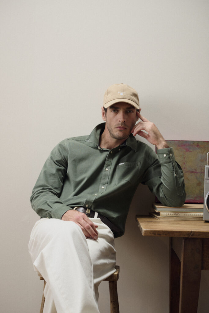 AW26-Barbour-Everyday-Casuals-Ramsey-Tailored-Cord-Shirt-MSH5001GN49-Cascade-cap-MHA0274ST51-5